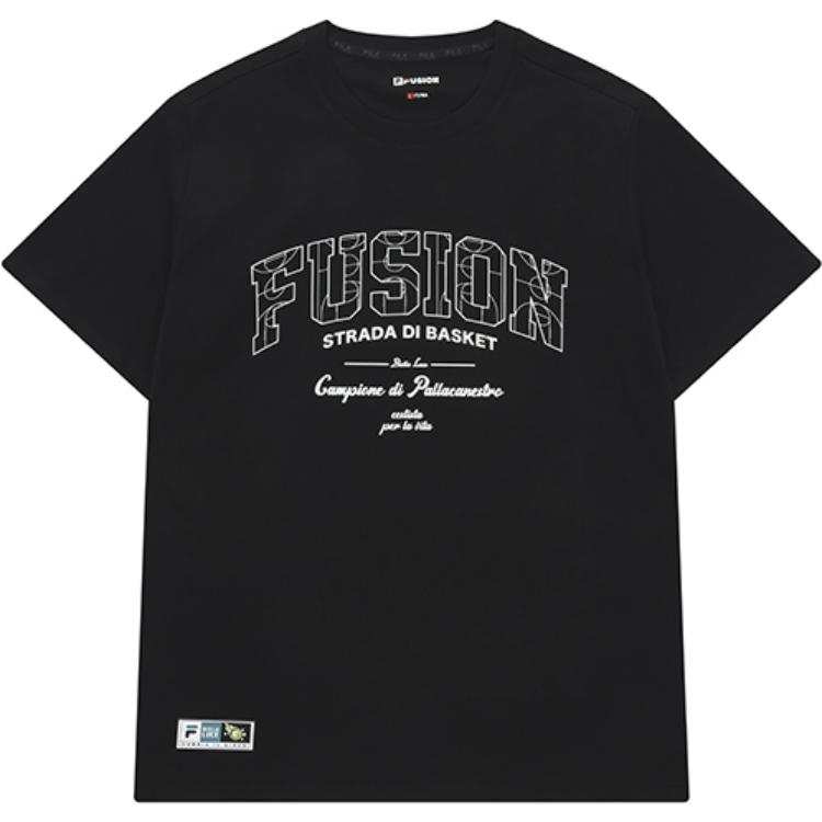 FILA FUSION SS23 T Shirt Men's Black