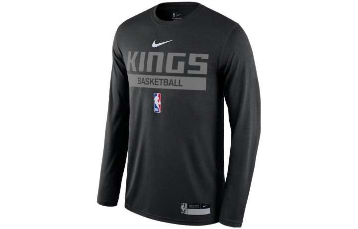 Nike Nike T Shirts Men's Black Crew Neck Moderate Straight Fit