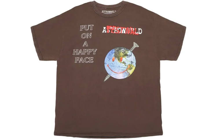 Travis Scott Travis Scott Happy Face Festival Tee