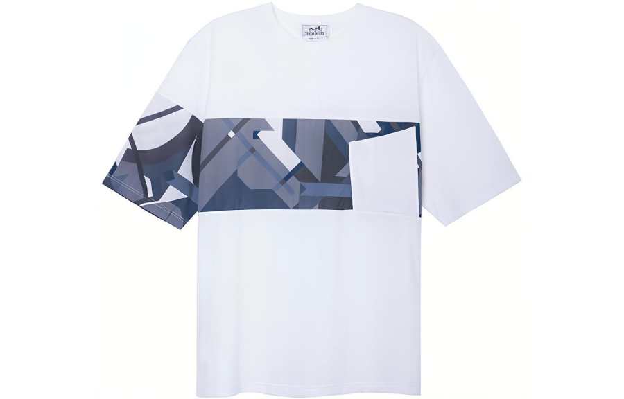 HERMES HERMES SS23 T Shirt Men's White