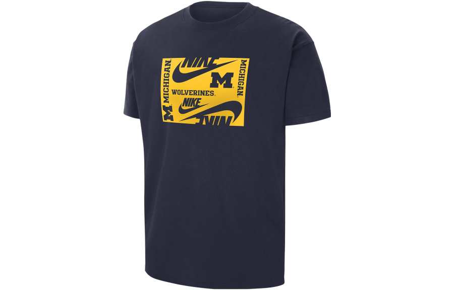 Nike Nike T Shirts Men's Dark Gray Crew Neck Moderate Straight Fit