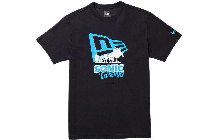 New Era X Sonic The Hedgehog T Shirt Unisex Black