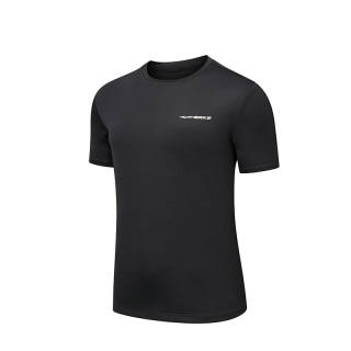 Erke Running T Shirt Men's Jet Black