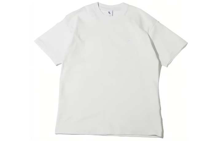 Nike Nike T Shirts Men's White Crew Neck Moderate Straight Fit