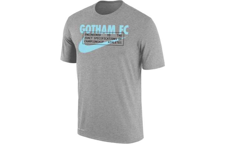 Nike Nike T Shirts Men's Light Gray Crew Neck Moderate Straight Fit
