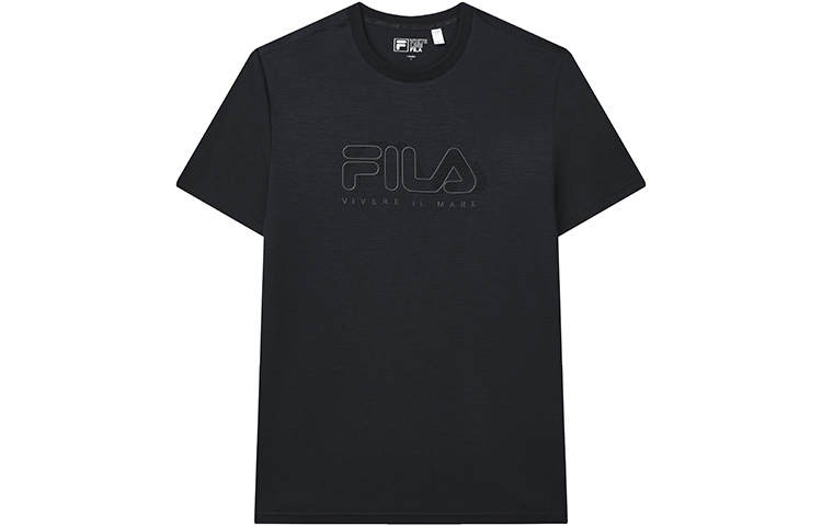 FILA T Shirts Men's Legend Blue Crew Neck Moderate Straight Fit