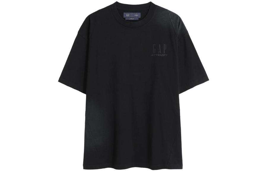 GAP x Attempt T Shirt Unisex Black