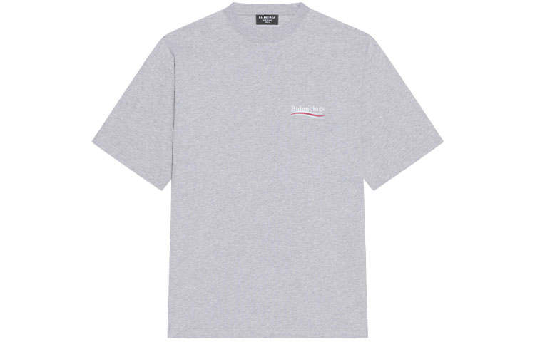 Balenciaga FW21 T Shirt Men's Light Gray