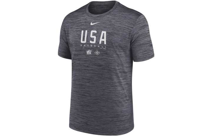 Nike Nike T Shirts Men's Gray Crew Neck Moderate Straight Fit
