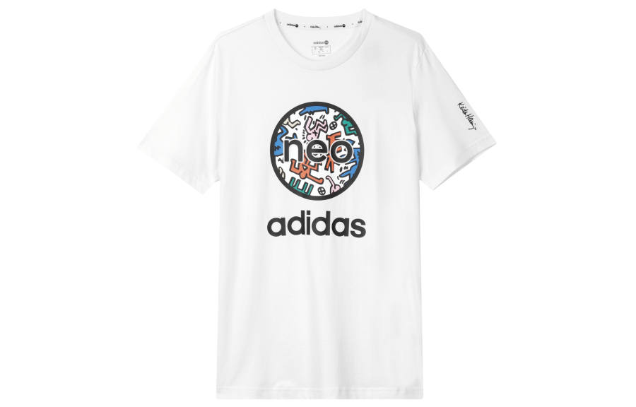 Adidas Neo x · Keith Haring T Shirt Unisex White