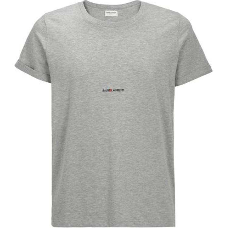 SAINT LAURENT Logo Rive Gauche T Shirt