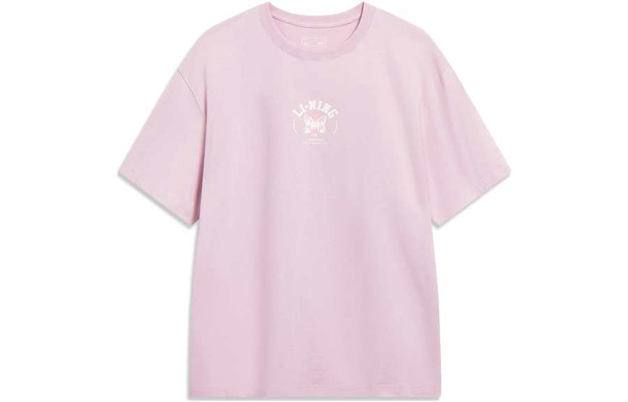 Li-Ning Li Ning China Culture Collection T Shirt Men's Sand Soft Pink