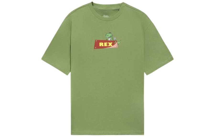 Li-Ning Li Ning Disney T Shirt Unisex Naughty Green Couple's
