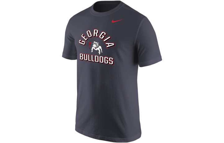 Nike Nike T Shirts Men's Blue Crew Neck Moderate Straight Fit