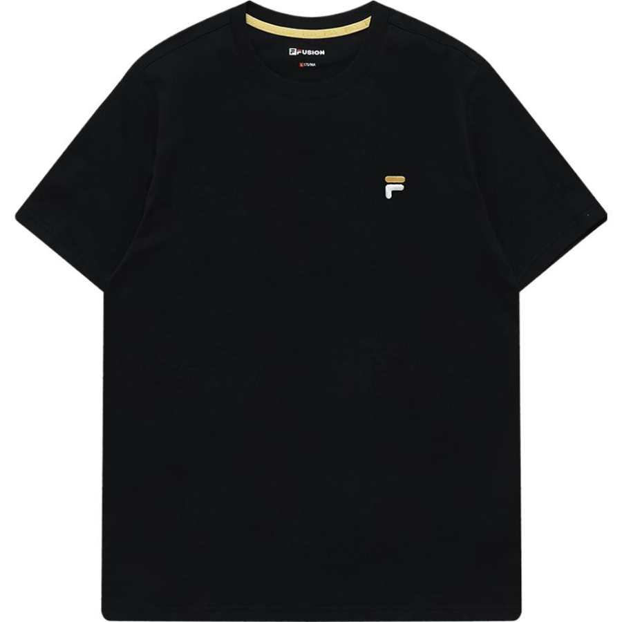 FILA FUSION T Shirt Men's Pitch Black