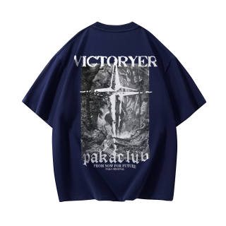 PAKA T Shirts Unisex Crew Neck Moderate