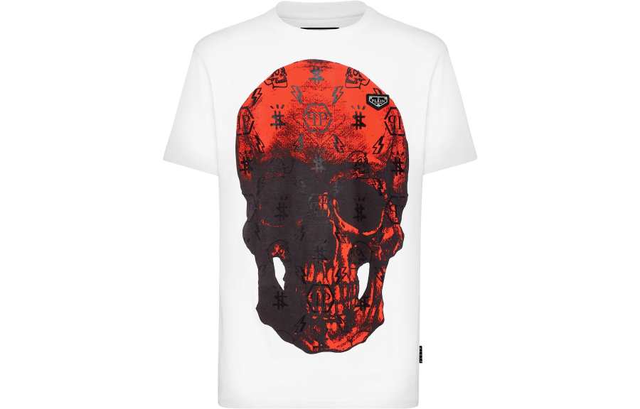 Philipp Plein skull-print short-sleeve T-shirt