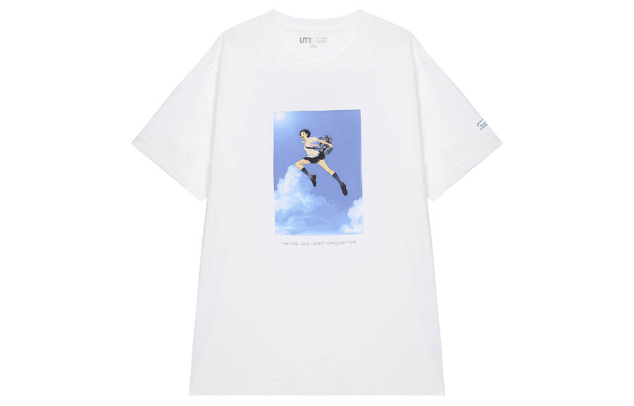 UNIQLO T Shirts Unisex White Crew Neck Moderate