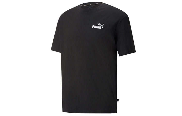 PUMA Set-in Sleeve T-Shirt Men's Black