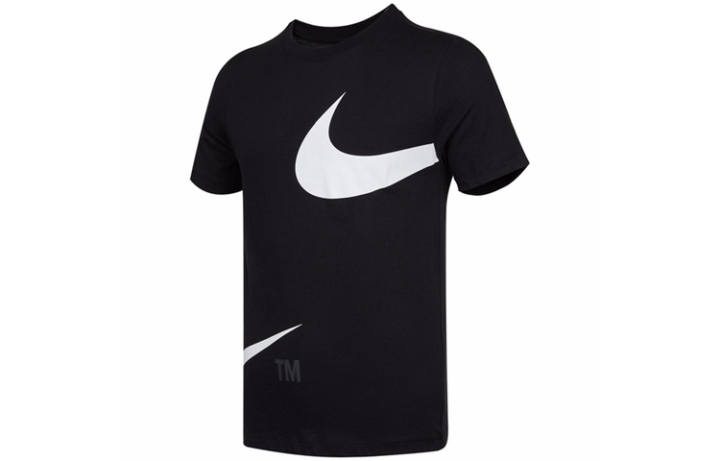 Nike Nike T Shirts Men's Black Crew Neck Moderate