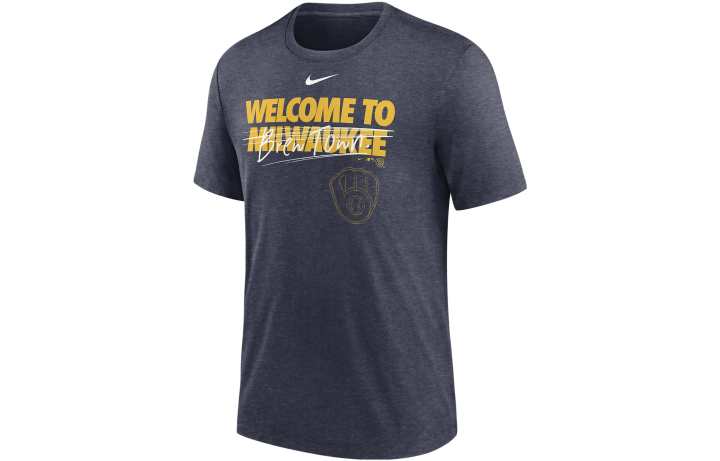 Nike Jordan Michigan Campus Collegiate Block Men's Nike College T Shirt