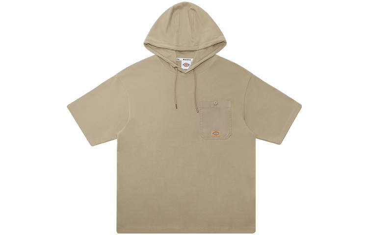 Dickies T Shirts Men's Sand Hooded Moderate Straight Fit