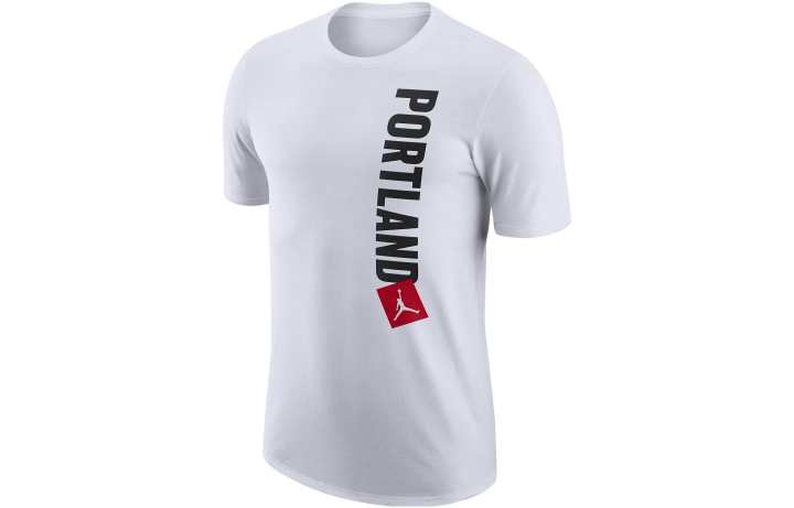 Jordan Jordan T Shirts Men's White Crew Neck Moderate