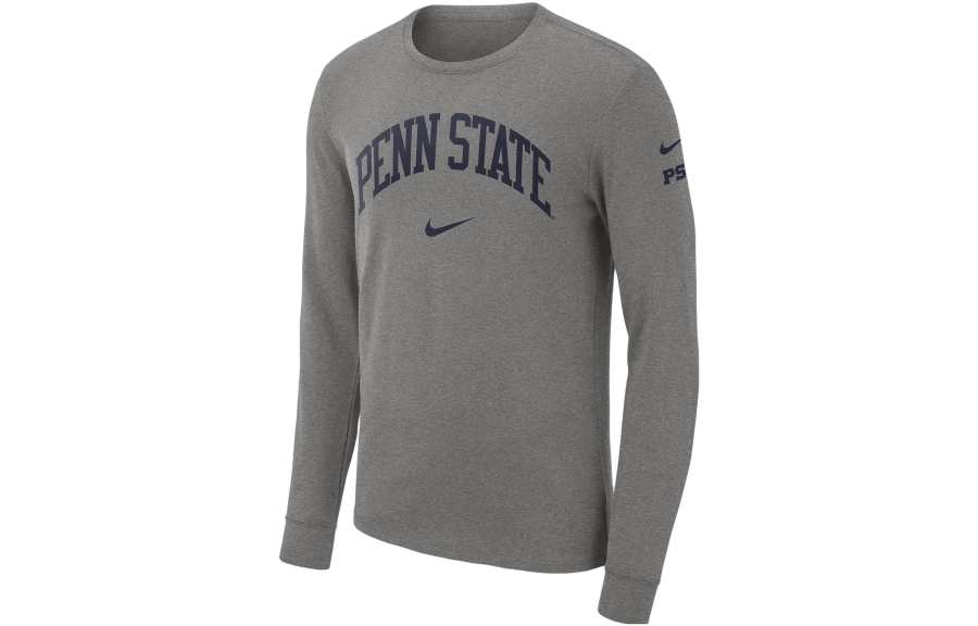 Nike Nike T Shirts Men's Dark Gray Crew Neck Moderate Straight Fit