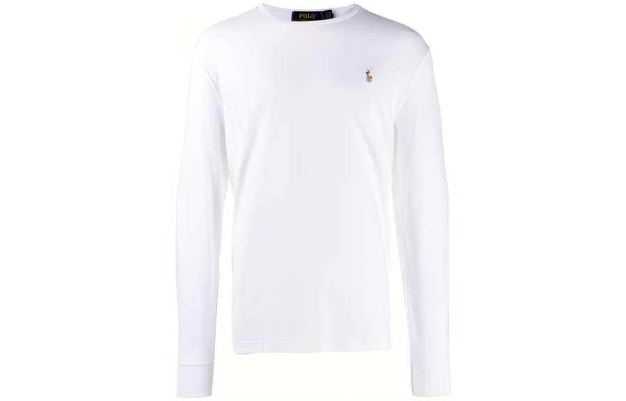Polo Ralph Lauren logo-embroidered long-sleeve T-shirt