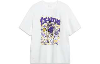 Li-Ning Li Ning Sports Fashion Collection T Shirt Men's White