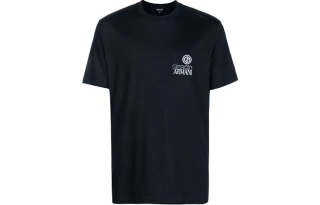 GIORGIO ARMANI ARMANI SS22 T Shirt Men's Dark Blue