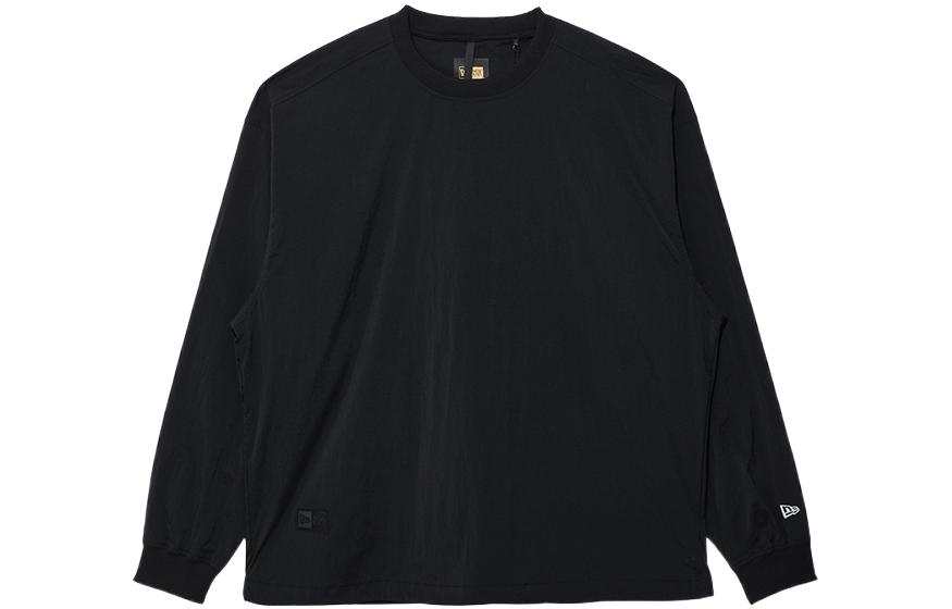 New Era T Shirts Unisex Black Crew Neck Moderate Straight Fit