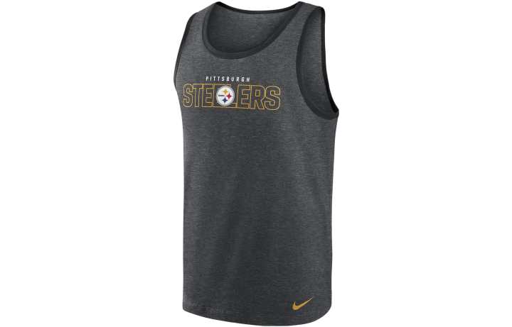 Nike Nike T Shirts Men's Gray Crew Neck Moderate Straight Fit