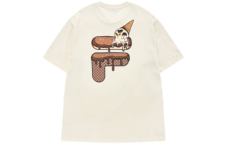 FILA FUSION ICECREAM T Shirt Unisex Lactose Color