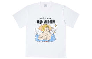 Acme De La Vie Acme De La Vie/ADLV Straight Fit T Shirt Unisex White