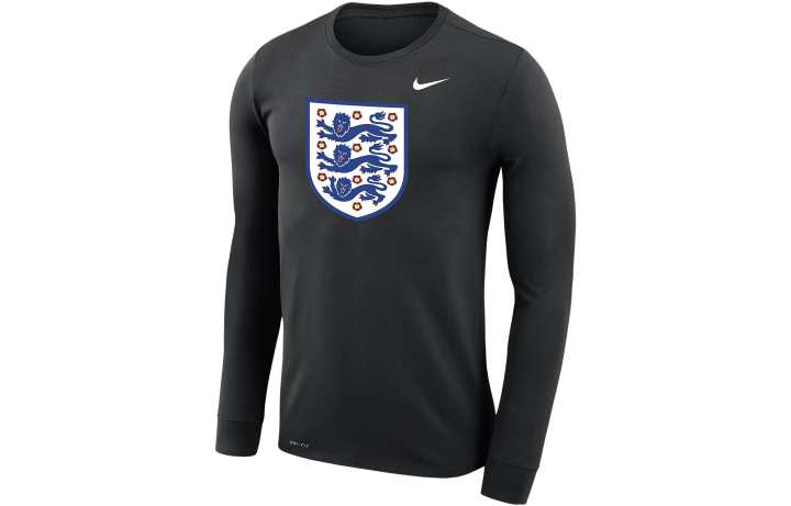 Nike Nike T Shirts Men's Black Crew Neck Moderate Straight Fit