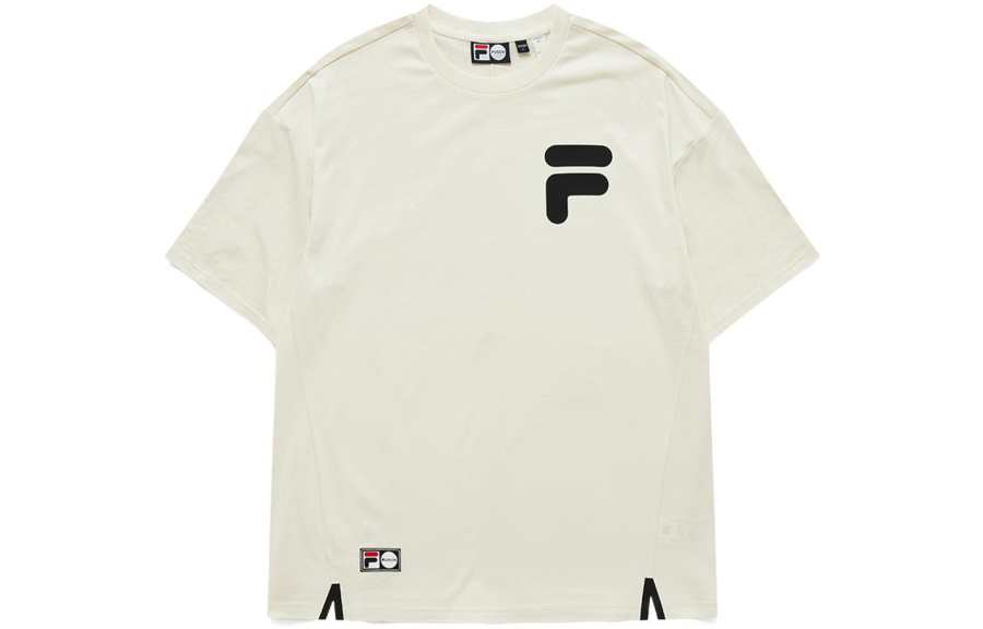 FILA FUSION Sports Life Collection SS22 T Shirt Unisex White