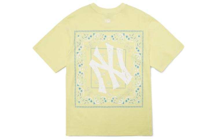MLB Paisley SS22 T Shirt Unisex Yellow