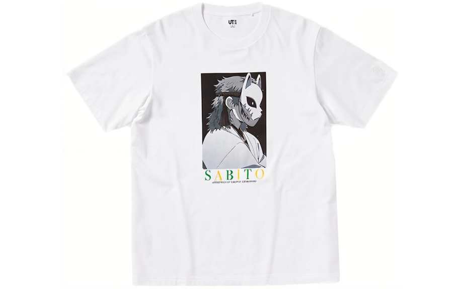 UNIQLO T Shirts Unisex White Crew Neck Moderate Straight Fit