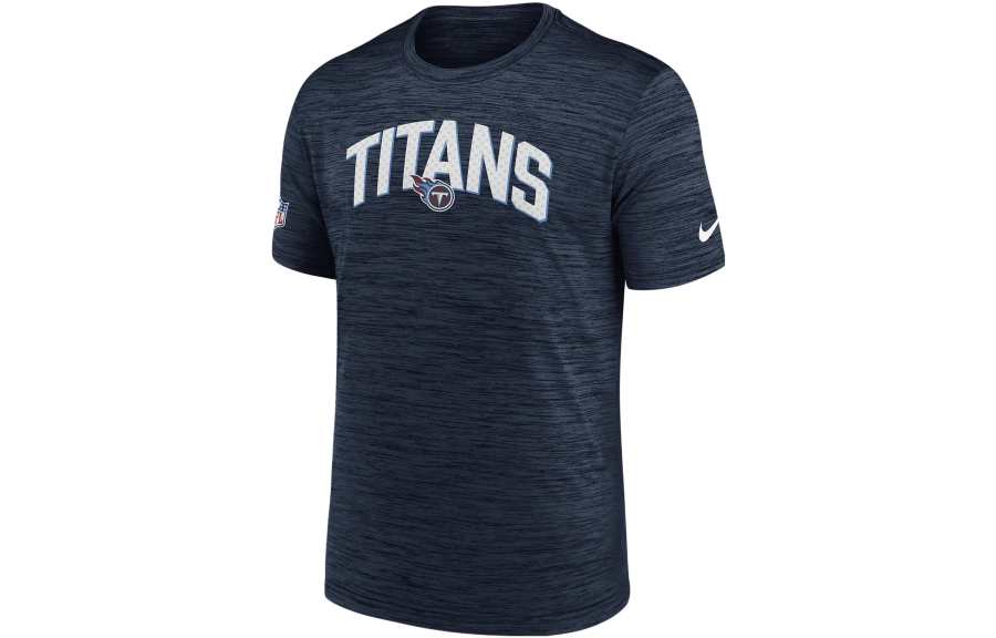 Nike Nike T Shirts Men's Marine Blue Crew Neck Moderate Straight Fit