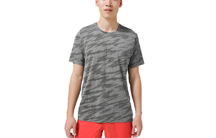 Lululemon T Shirts Men's Crew Neck Moderate Straight Fit