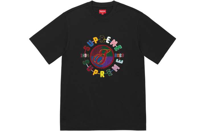 Supreme Supreme Chenille Crest Short Sleeve Top