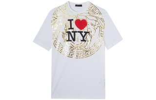 VERSACE T Shirts Unisex White Crew Neck