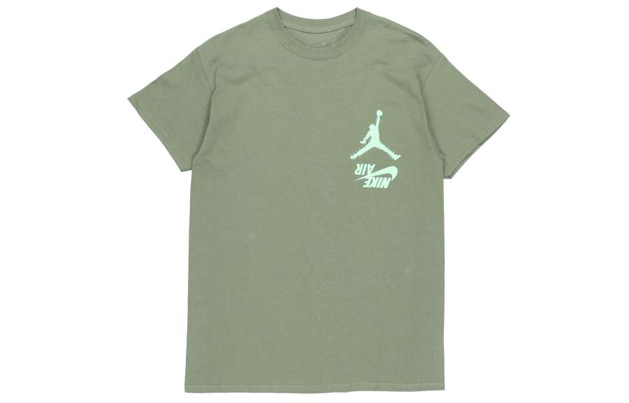 Travis Scott x Jordan T Shirt Unisex Green