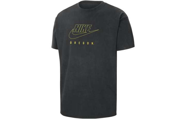 Nike Nike T Shirts Men's Black Crew Neck Moderate Straight Fit