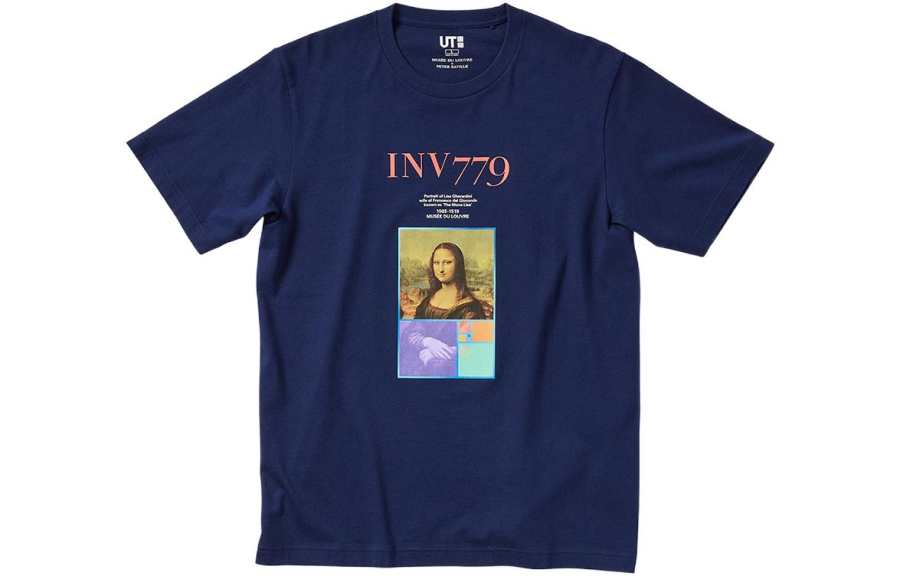 UNIQLO T Shirt Unisex Navy Blue