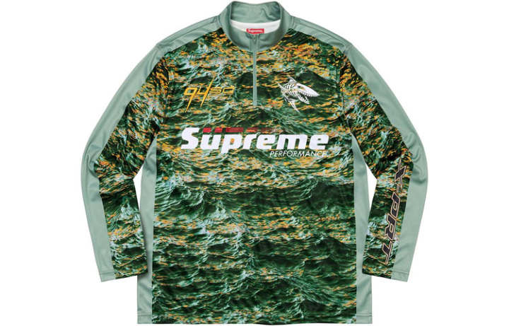 Supreme Supreme Waves Zip Pullover