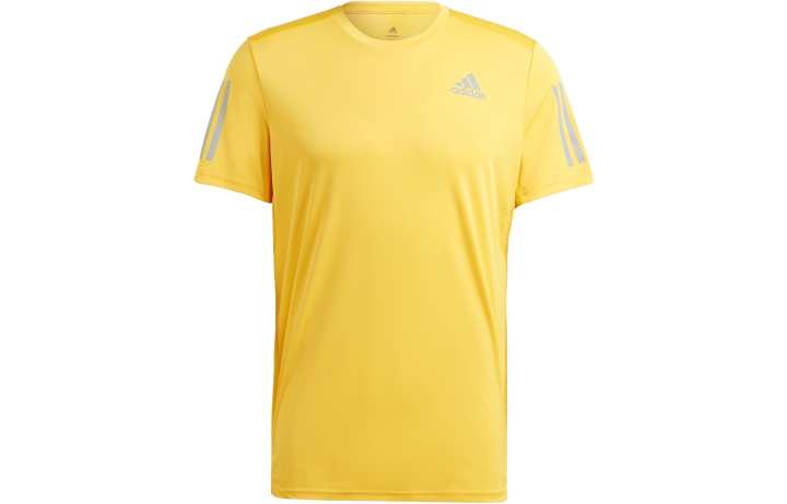 Adidas Adidas Own The Run Tee Running T Shirt Men's Sunlight Yellow