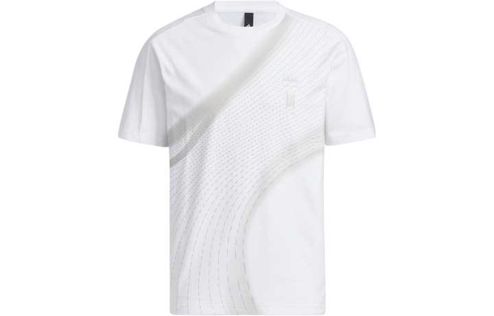 Adidas Adidas T Shirts Men's White Crew Neck Moderate Other