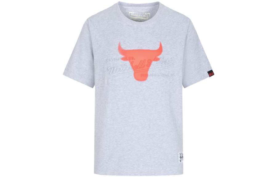 Mitchell Ness Mitchell Ness T Shirt Unisex Gray
